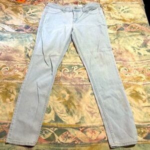light blue skinny jeans from H&M